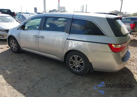 2011 Honda Odyssey Ex-L из США, поврежденный, VIN 5FNRL5H61BB041598